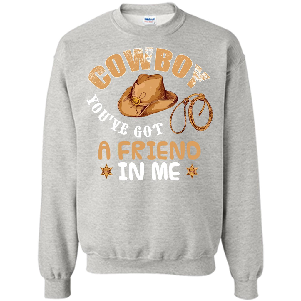 Cowboy You've Got a Friend in Me T-shirt Ash