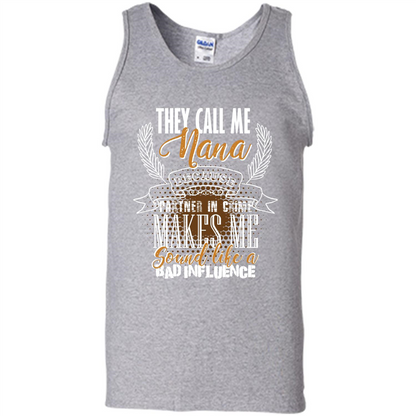 Nana T-shirt They Call Me Nana - Partner In Crime Sport Grey