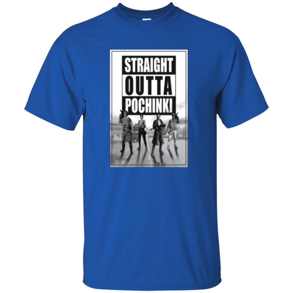 Straight Outta Pochinki T-shirt Royal