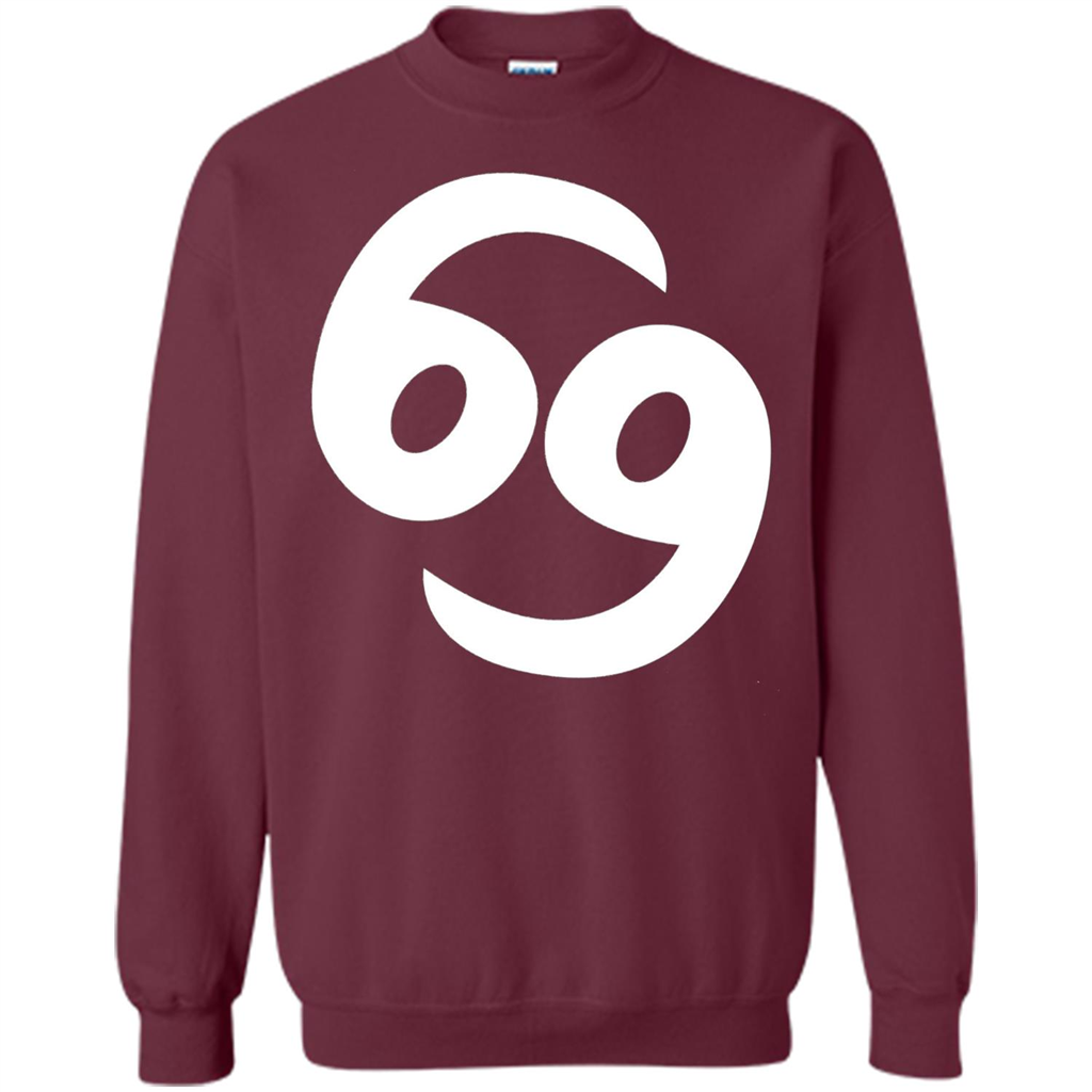 Cancer Zodiac T-shirt Maroon