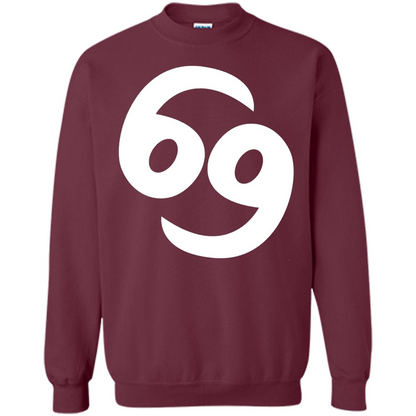 Cancer Zodiac T-shirt Maroon
