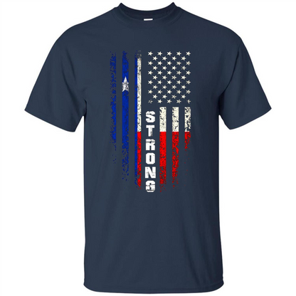 Texas Strong T-shirt Hurricane Harvey 2017 T-shirt Navy