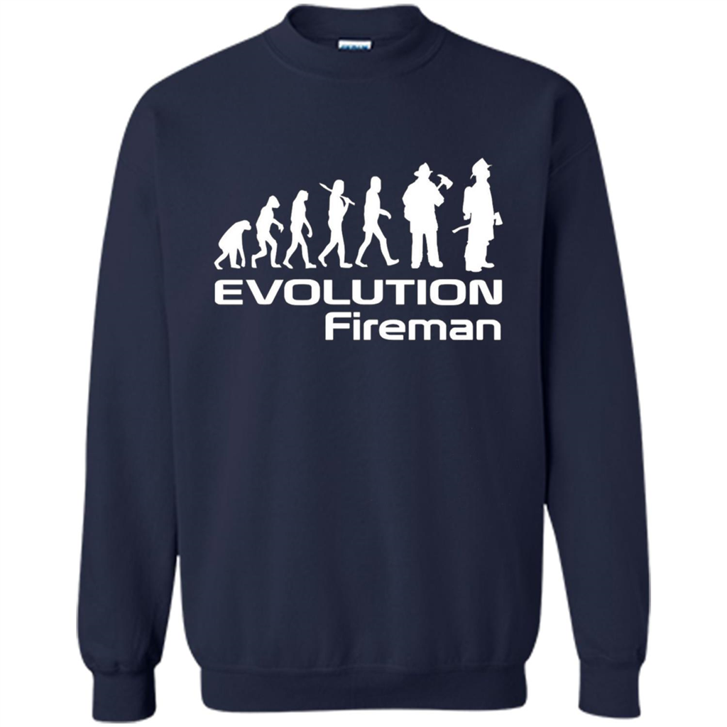 Firefighter T-shirt - Evolution Fireman T-shirt Navy
