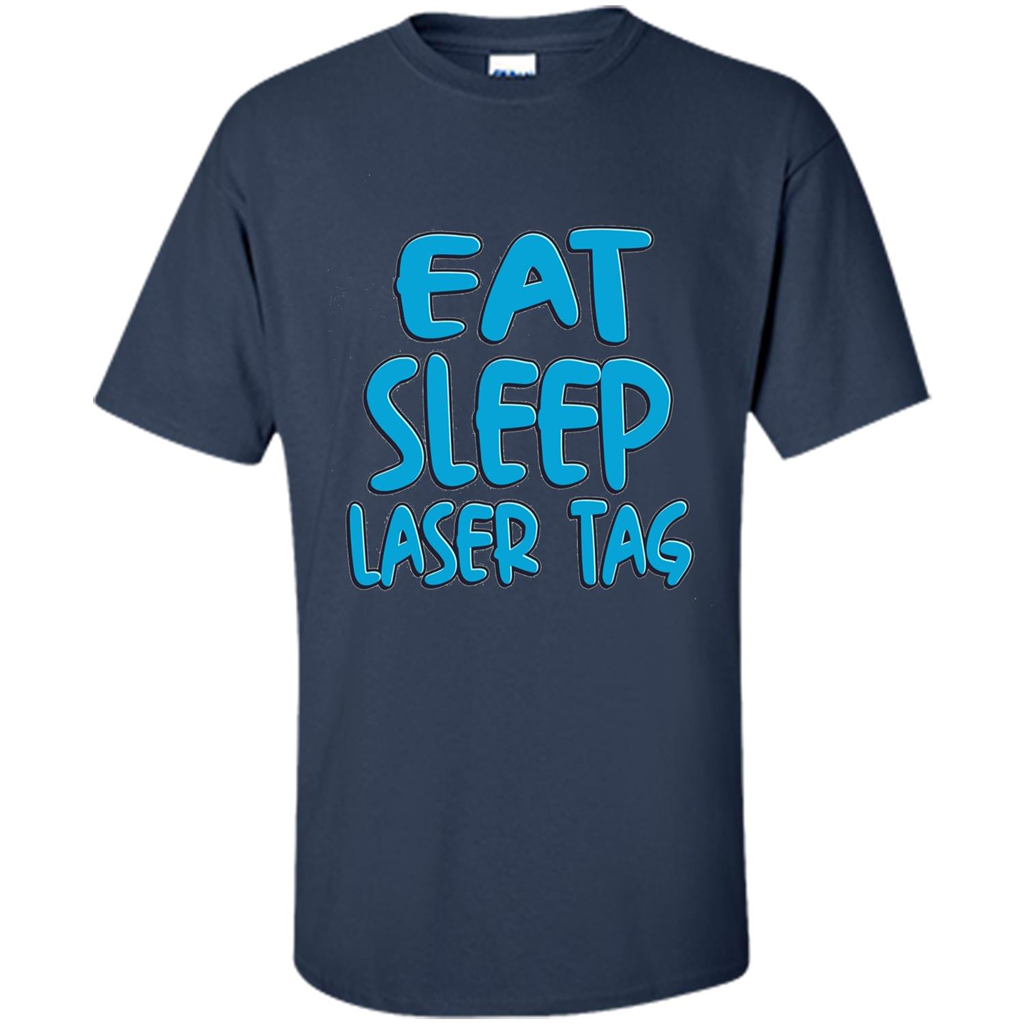 Eat Sleep Laser Tag T-shirt Navy