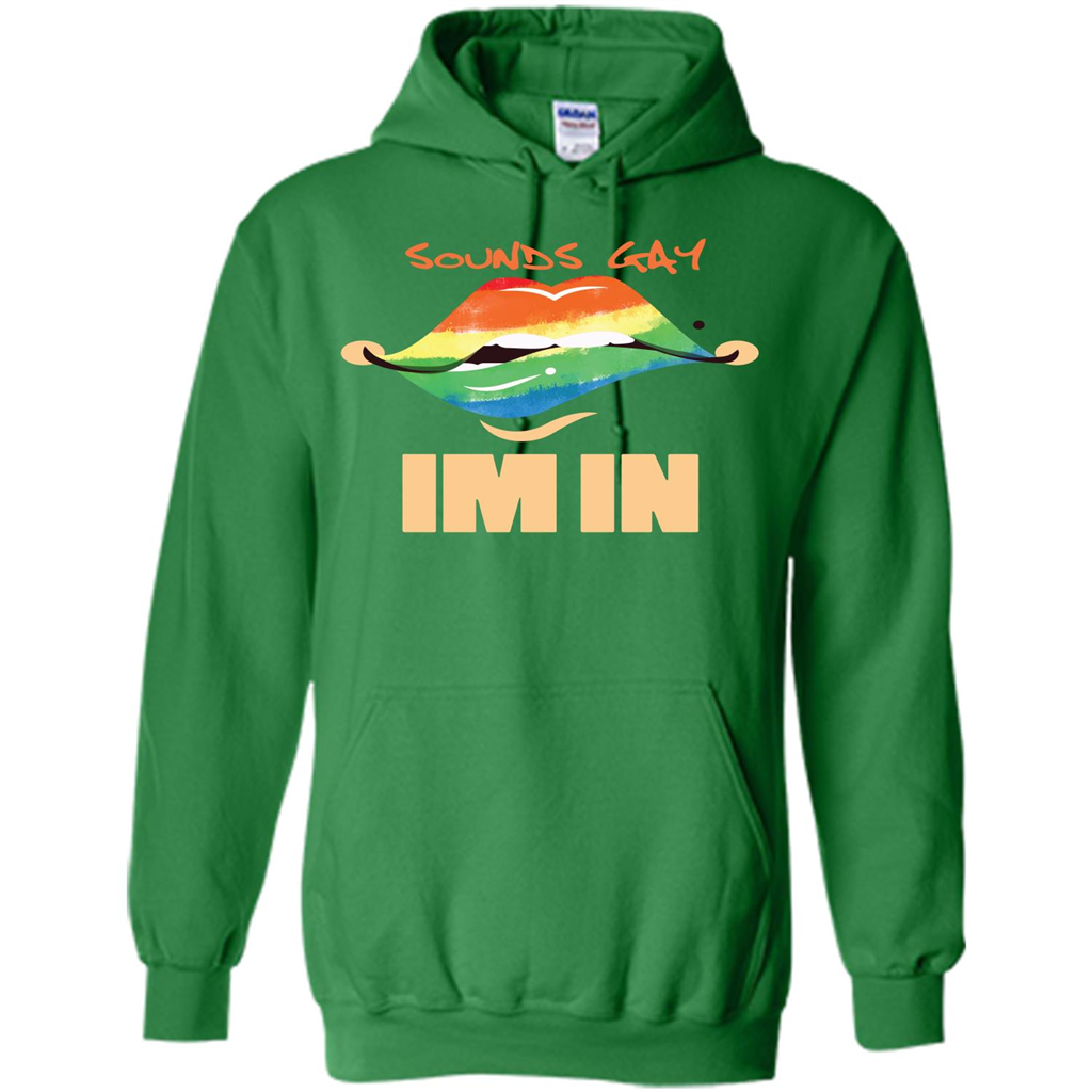 LGBTQ T-shirt Sound Gay Im In Irish Green