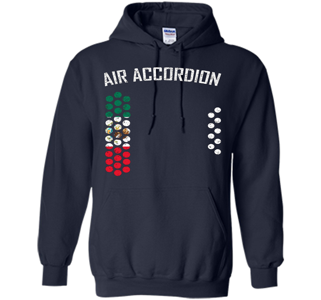 Air Accordion T-shirt The Flag Of Mexico T-shirt Navy