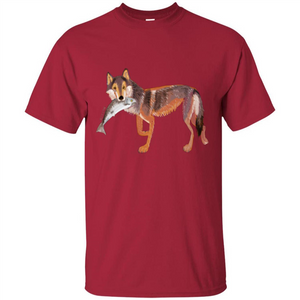 Sea Wolf T-shirt Fish and Wolf