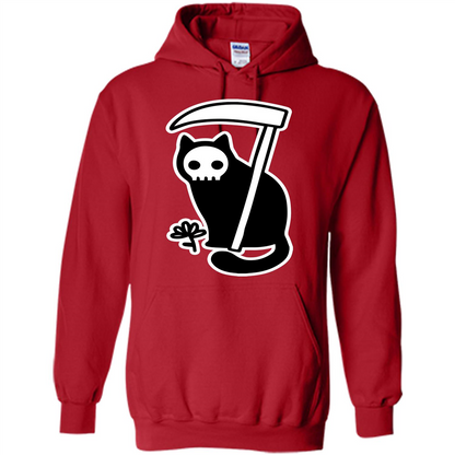 Cat Grimm Reaper T-shirt Red