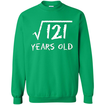 Square Root Of 121 T-shirt 11Th Birthday 11 Years Old T-Shirt