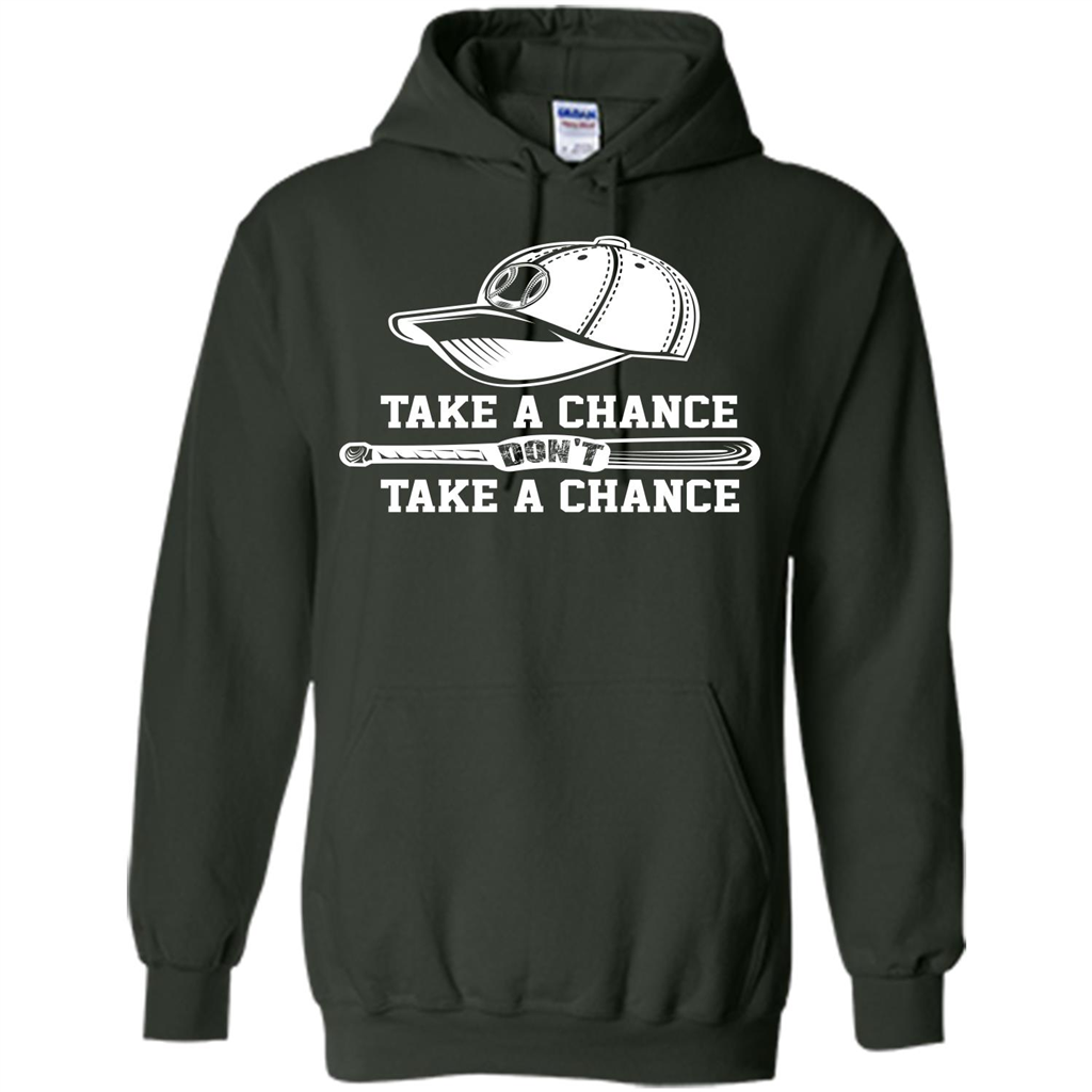 Football T-shirt Take A Chance Don't Take A Chance Forest Green