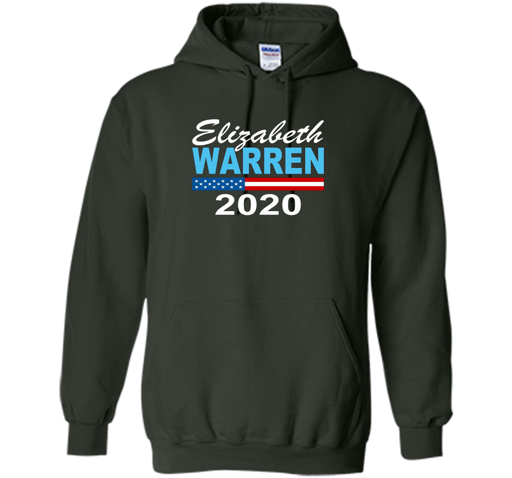 Elizabeth Warren 2020 T-shirt - E1226 shirt Forest Green