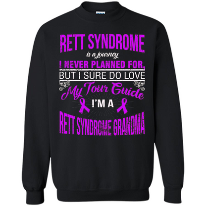 I Love My Tour Guide I'm A Rett Syndrome Grandma T-shirt