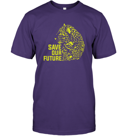 Save Our Future Wild Animals Shirt T-Shirt T-Shirt Purple