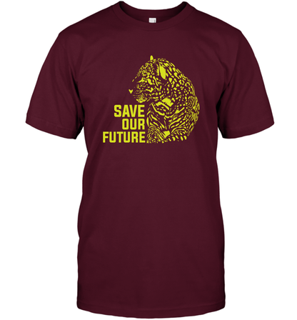 Save Our Future Wild Animals Shirt T-Shirt T-Shirt Maroon