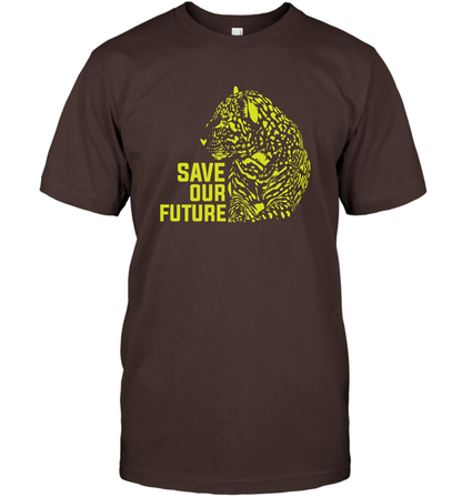 Save Our Future Wild Animals Shirt T-Shirt T-Shirt Dark Chocolate