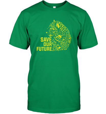 Save Our Future Wild Animals Shirt T-Shirt T-Shirt Irish Green