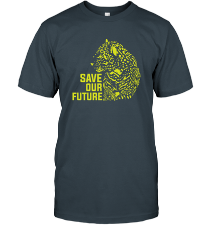 Save Our Future Wild Animals Shirt T-Shirt T-Shirt Charcoal