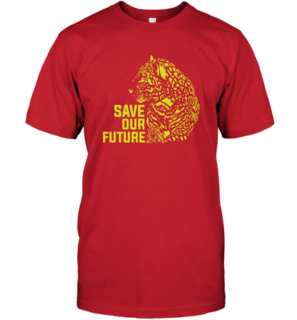 Save Our Future Wild Animals Shirt T-Shirt T-Shirt Red