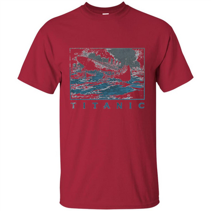 Titanic April 1912 T-Shirt Atlantic Ocean Cardinal