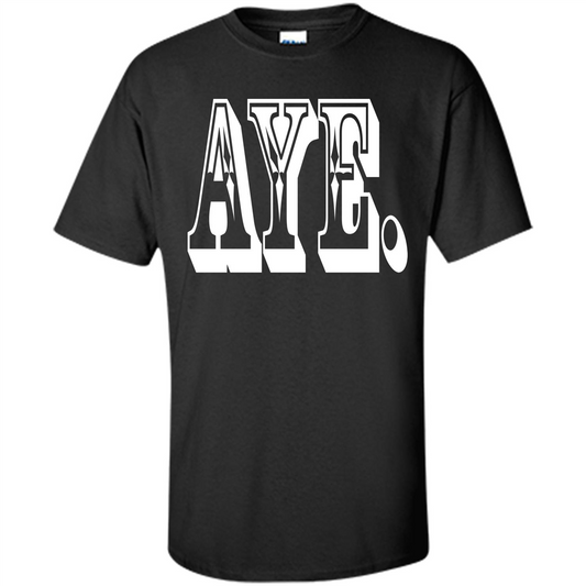 AYE T-shirt Black