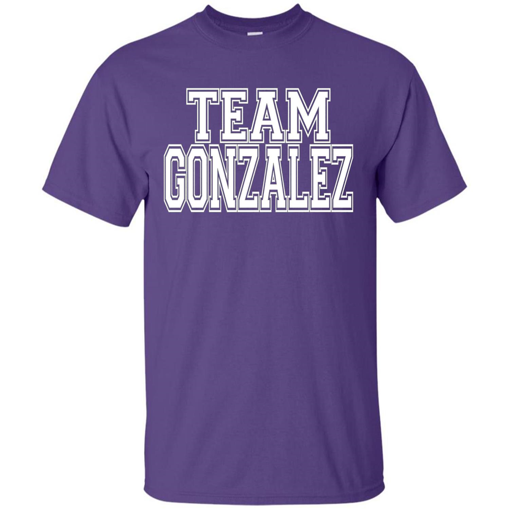Team Gonzalez T-shirt Purple