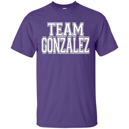 Team Gonzalez T-shirt Purple