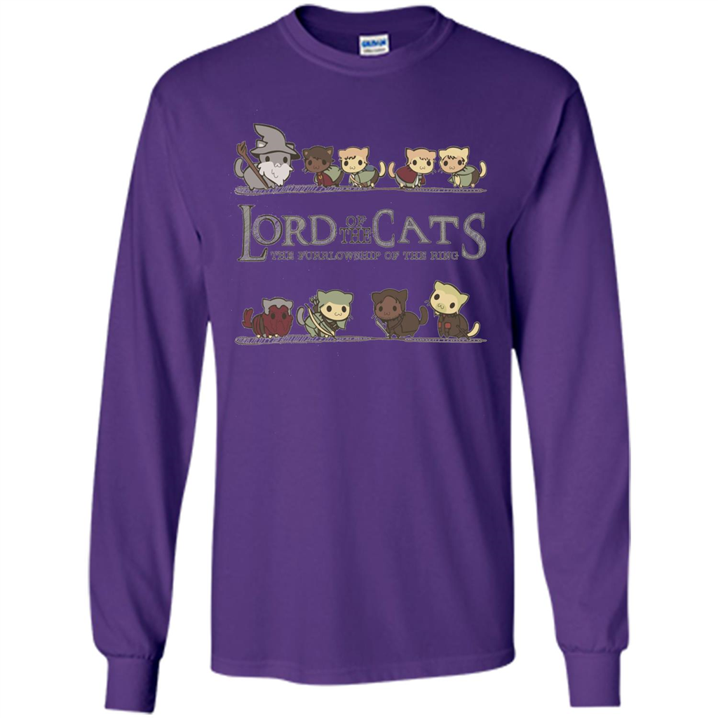 Lord Of Cats Funny T-shirt For Cat Lovers T-shirt