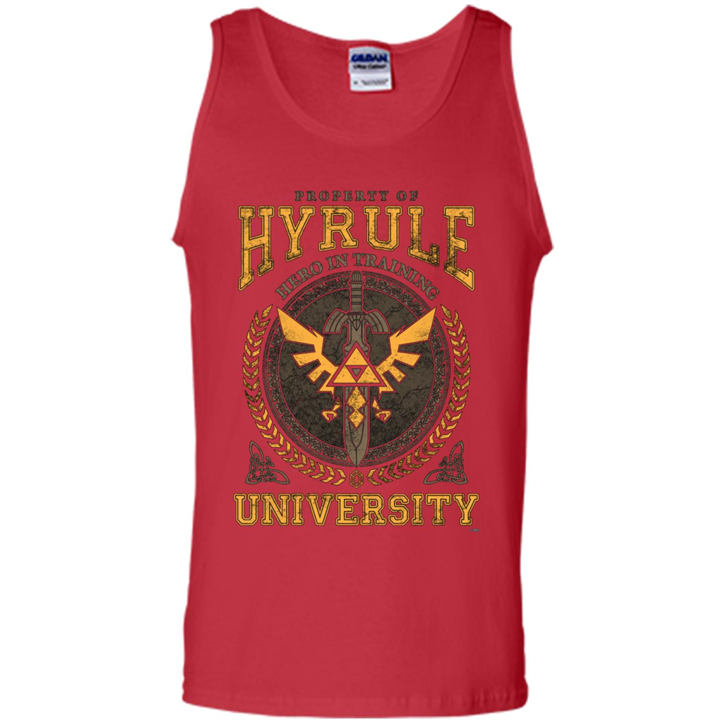 Property Of Hyrule Hero In Training Unicersity T-shirt Red