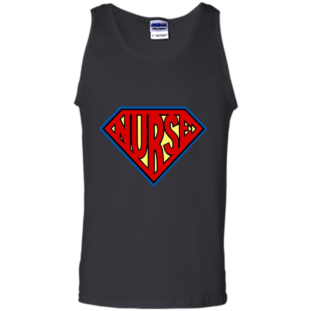 Super Nurse T-Shirt SuperHero SuperPower Nurse T-shirt Black