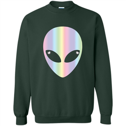 Alien Head T-shirt Forest Green