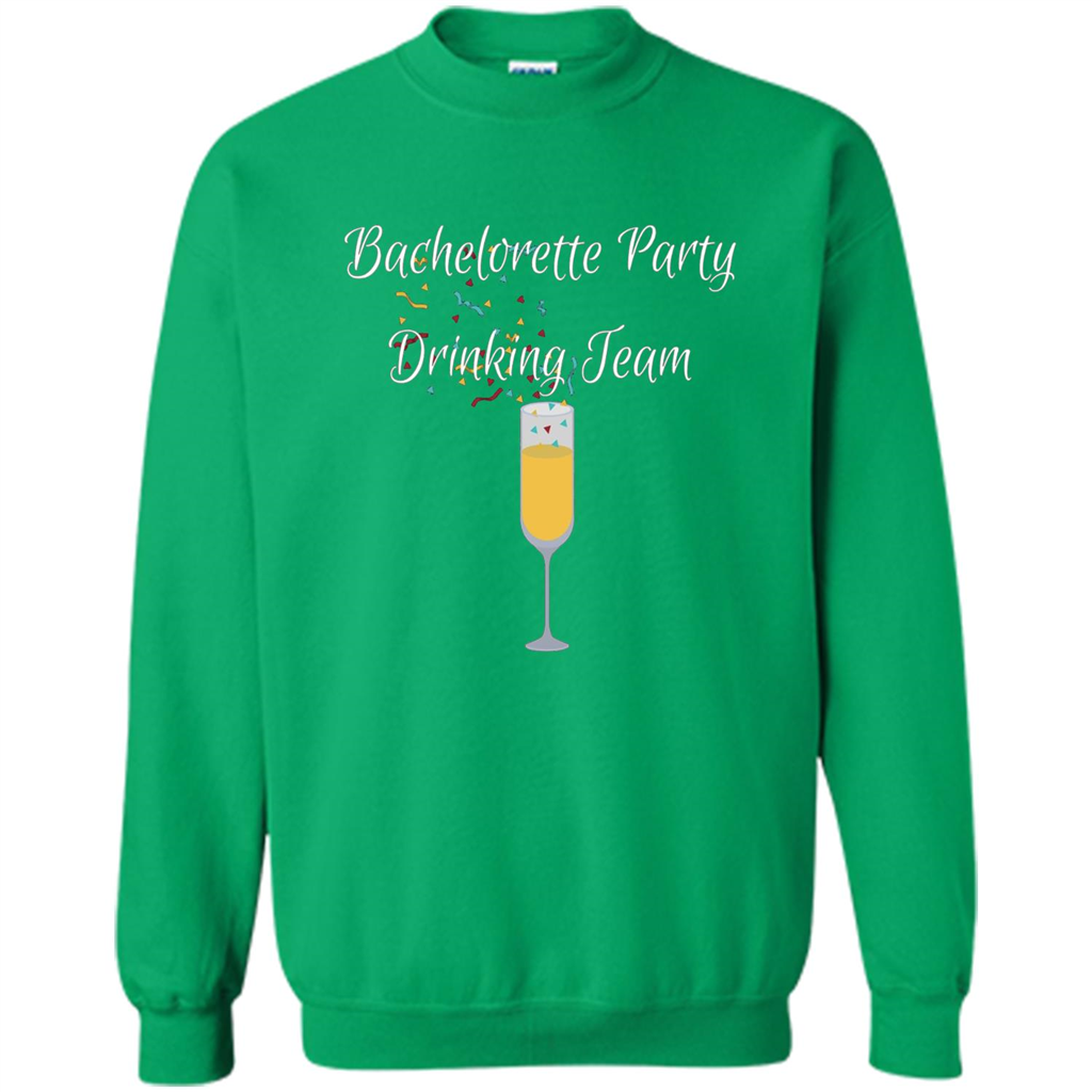Bachelorette Party Drinking Team Bridal Wedding T-Shirt Irish Green
