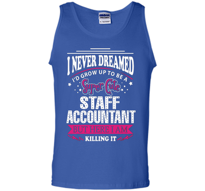 Staff Accountant T-Shirt cool shirt Royal