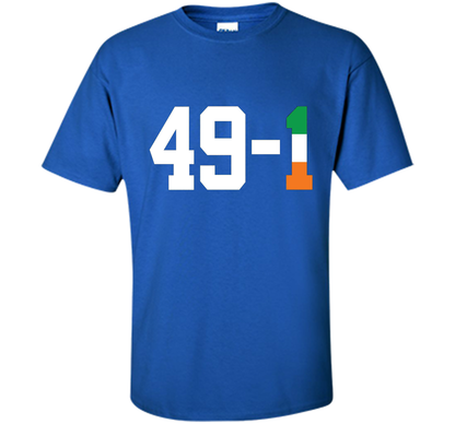 Ireland Boxing MMA 49-1 T-shirt Royal