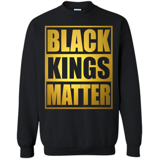 Black Kings Matter T-shirt Black