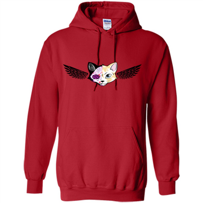 Wolf and Bird T-shirt Red