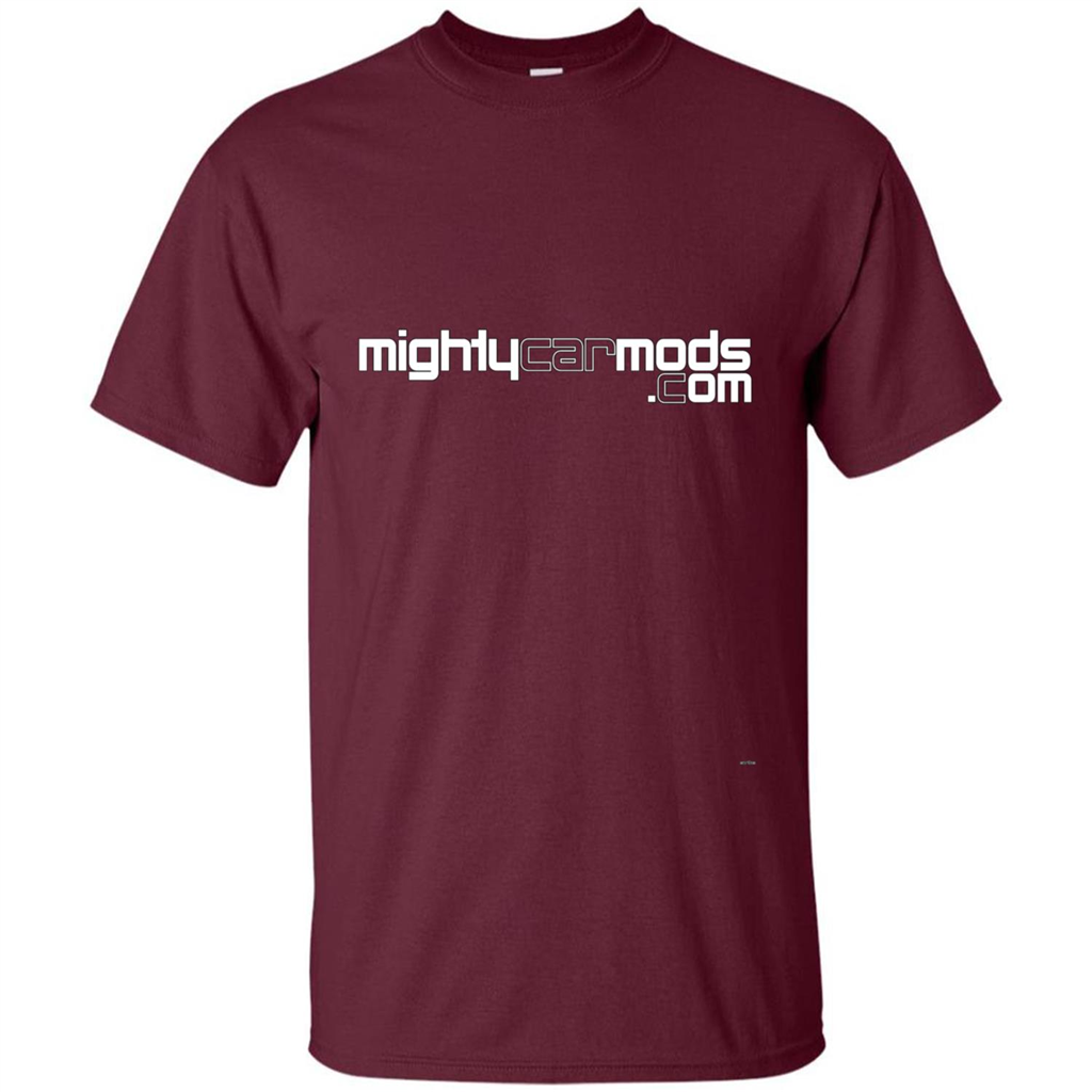 Mighty Car Mods T-shirt Maroon