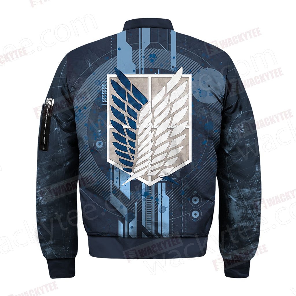 Attack on Titan Emblems - Scouting Legion Bomber Jacket