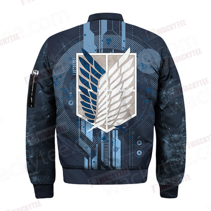 Attack on Titan Emblems - Scouting Legion Bomber Jacket
