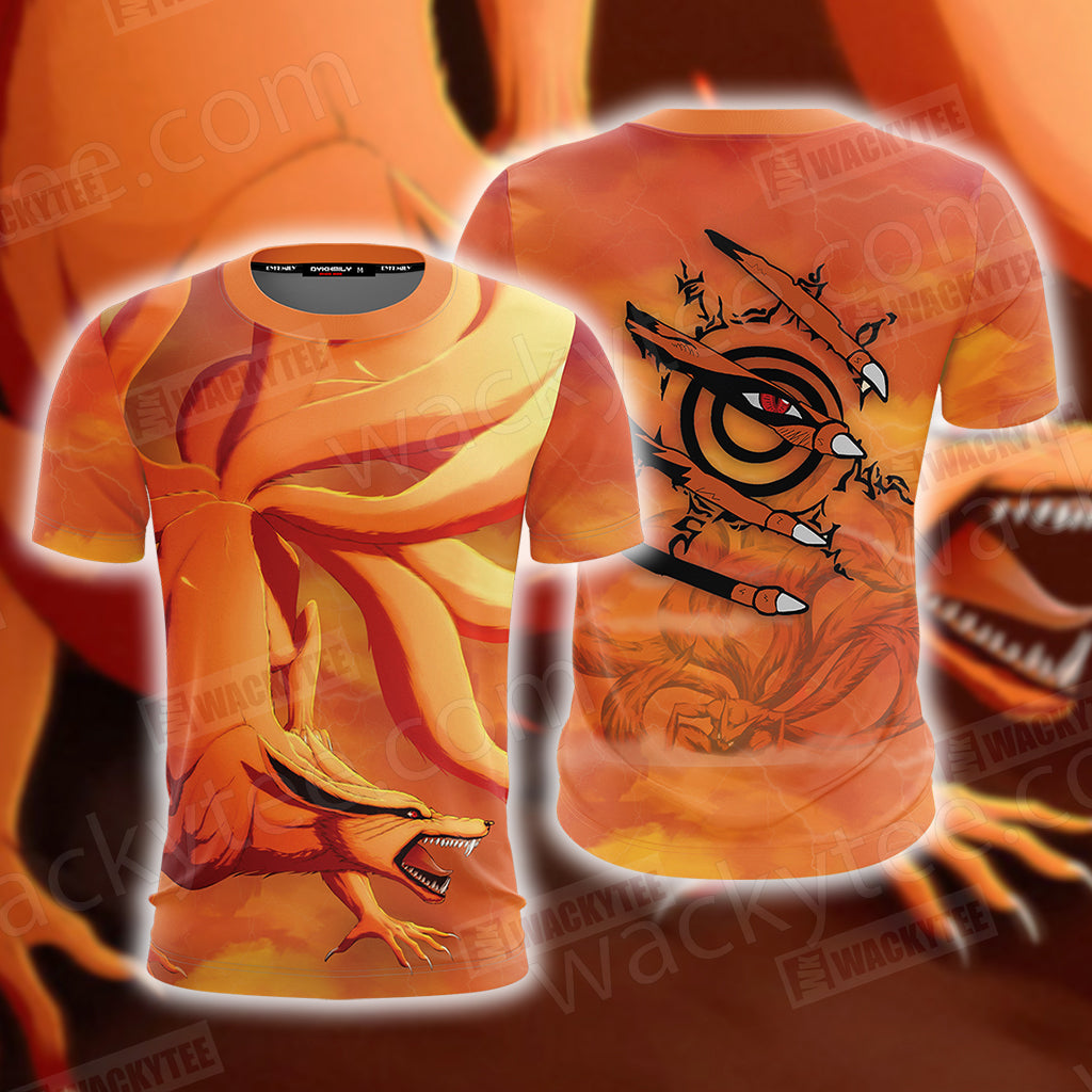 Naruto Kurama 3D T-shirt T-shirt