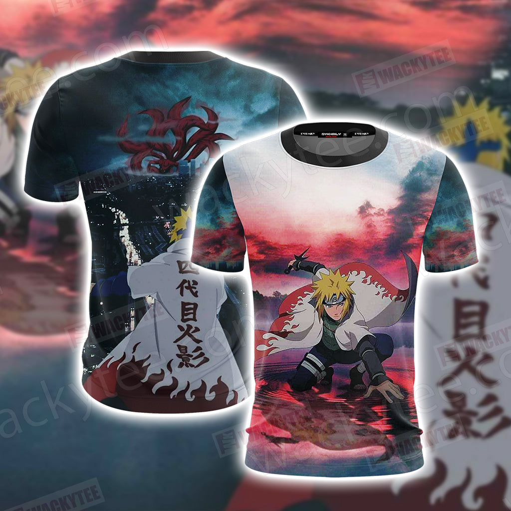 Naruto Uzumaki Minato 3D T-shirt T-shirt