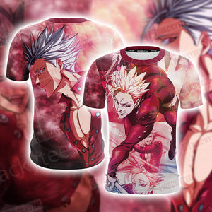 The Seven Deadly Sins Ban 3D T-shirt