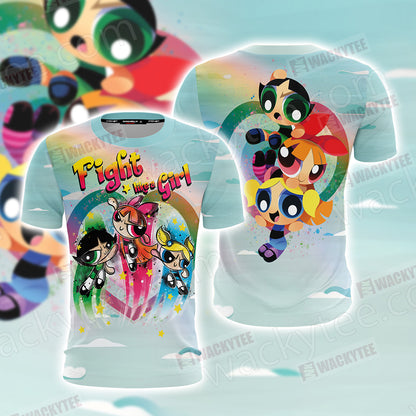 The Powerpuff Girls New Look Unisex 3D T-shirt