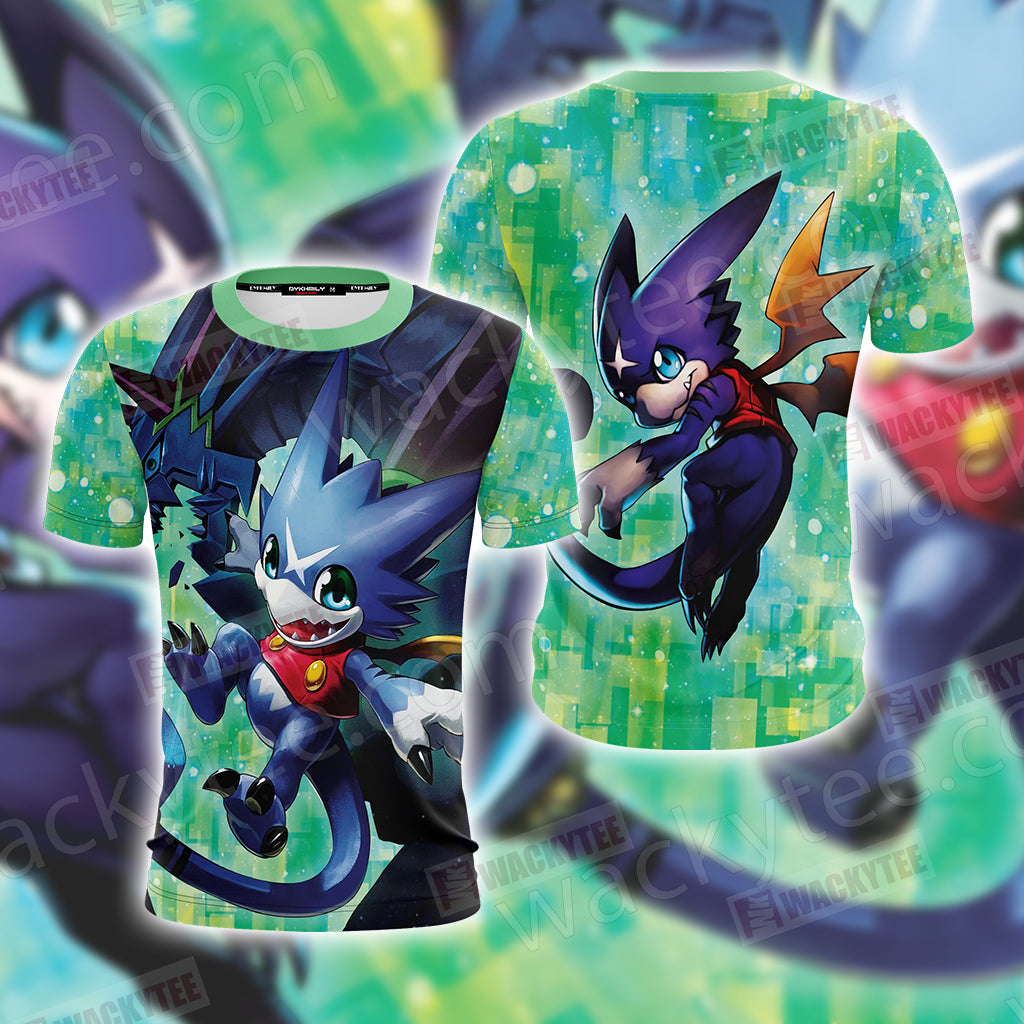 Digimon Gumdramon Unisex 3D T-shirt T-shirt