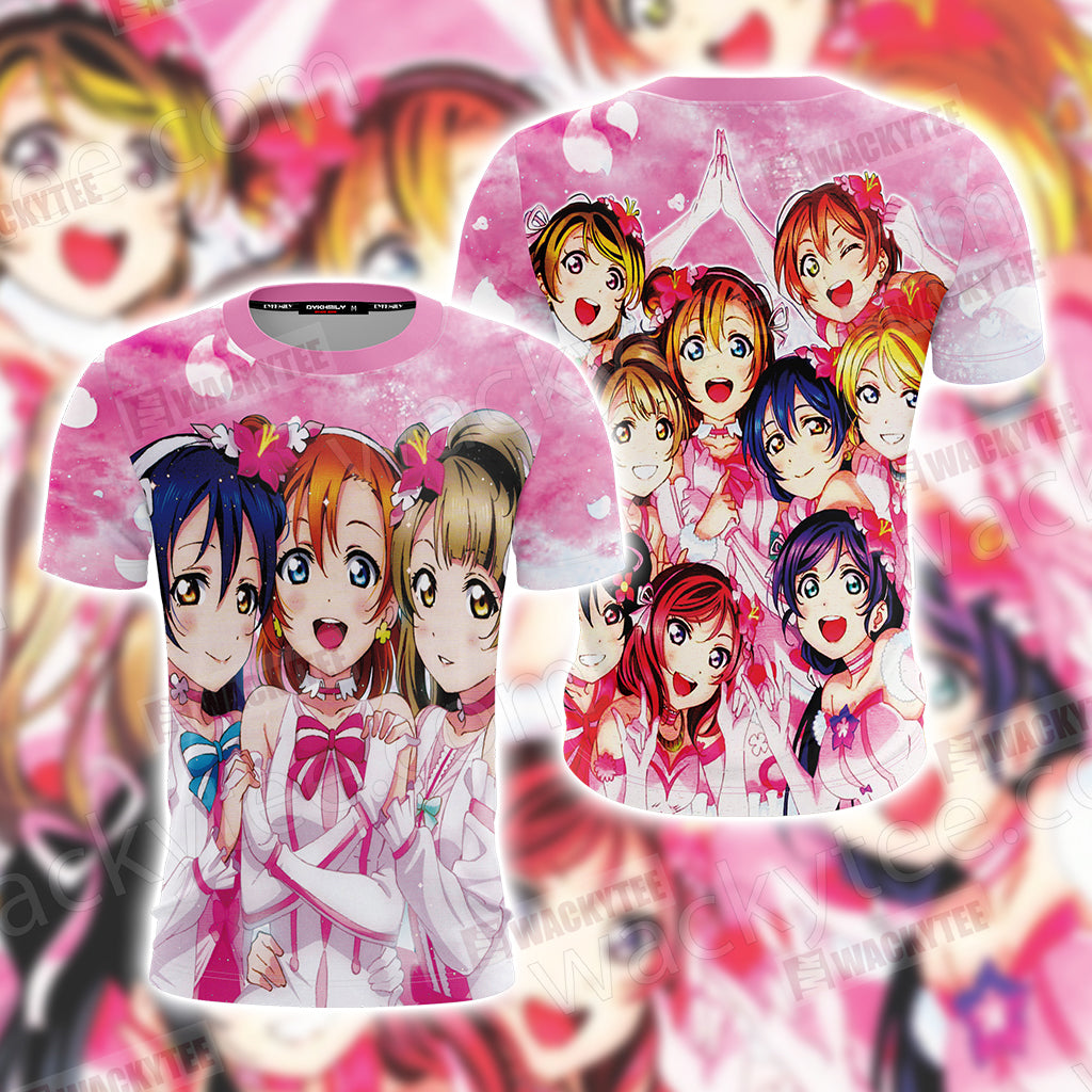 Love Live! M's Final Love Live! 3D T-shirt T-shirt