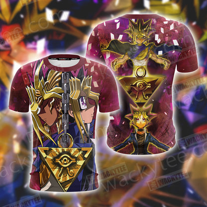 Yu Gi Oh! Yami Yugi &Yugi Muto Unisex 3D T-shirt T-shirt