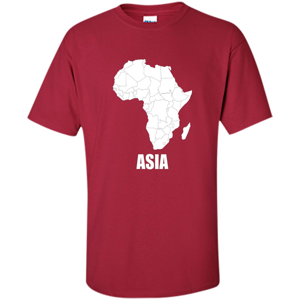Africa Asia Funny t-shirts - Humor T-shirts Cardinal