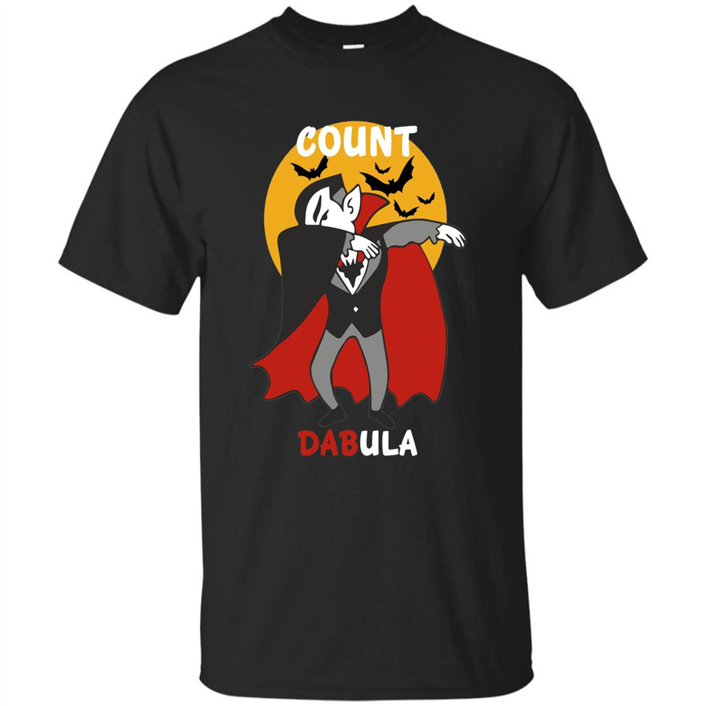 Count Dabula Dabbing Halloween T-shirt Black