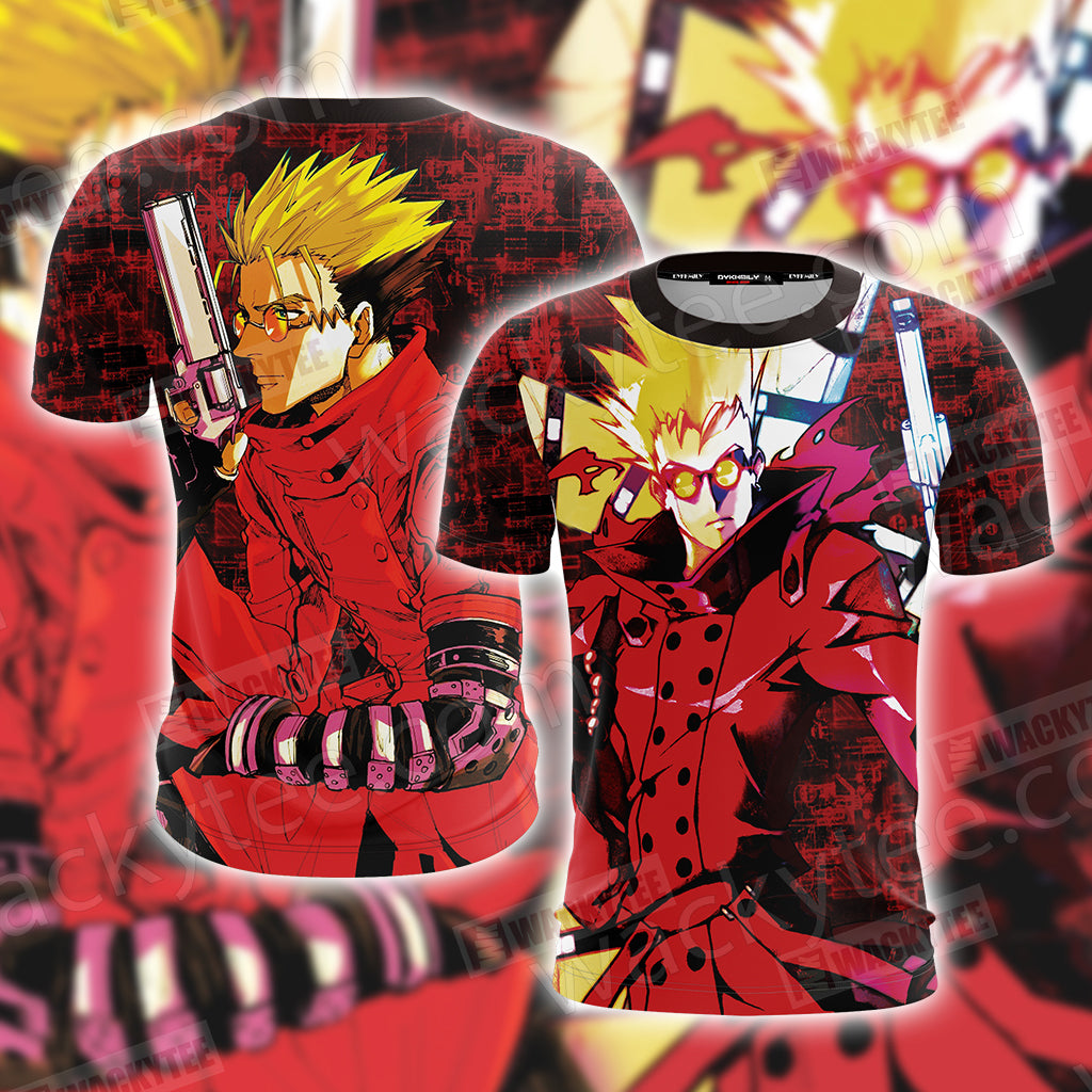 Trigun Vash The Stampede Unisex 3D T-shirt T-shirt