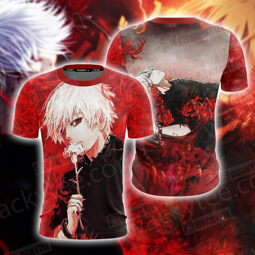 Tokyo Ghoul Kaneki Ken Unisex 3D T-shirt T-shirt