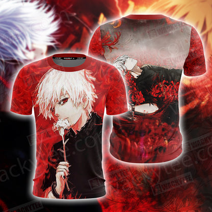 Tokyo Ghoul Kaneki Ken Unisex 3D T-shirt T-shirt